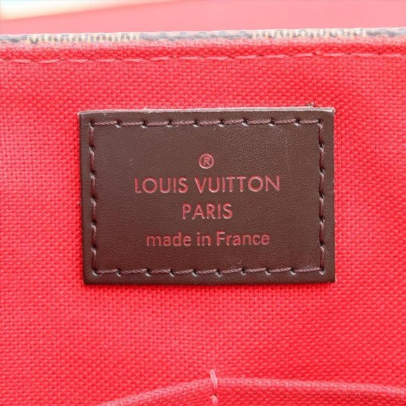 LOUIS VUITTON Besace Rosebery Damier Ebene Crossbody Bag Brown Louis Vuitton Damier Ebene Besace Rosebery Crossbo